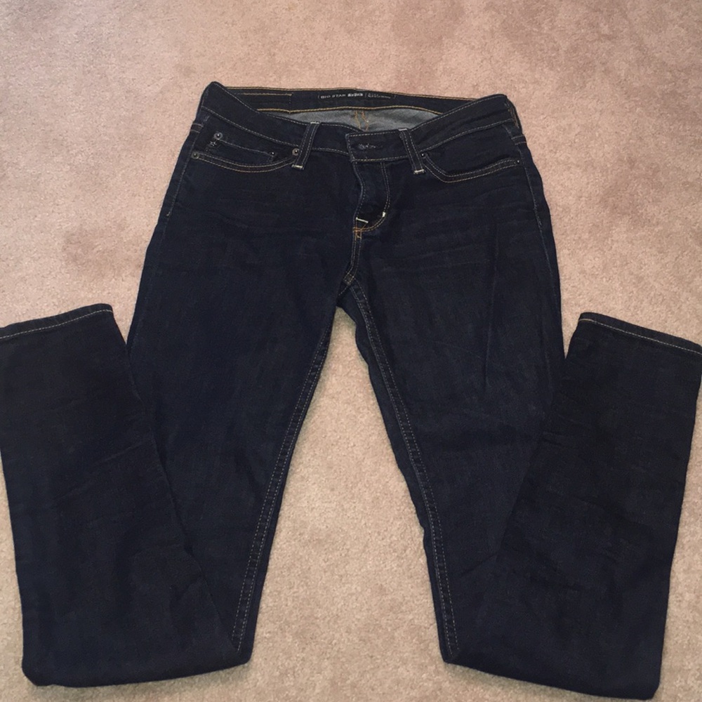 Dark denim Big Star skinnies